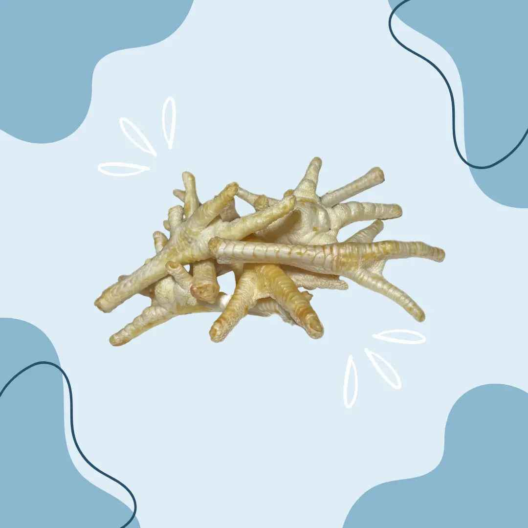 Patte de poulet soufflée