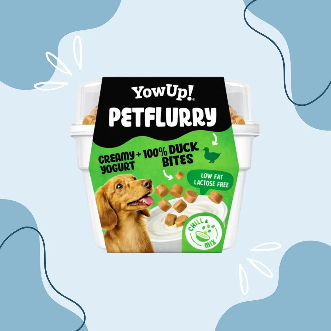 YowUp! Petflurry Yaourt avec bouchées canard
