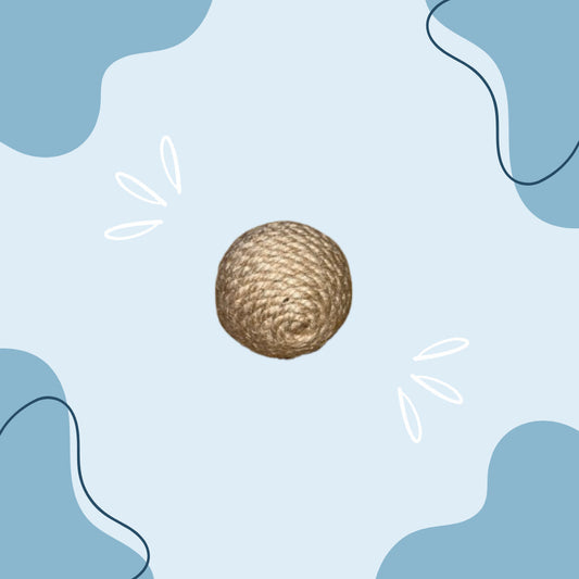 Balle sisal naturel MasticDog